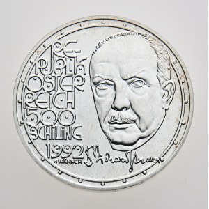 Rakousko, 500 schilling 1992, Richard Strauβ