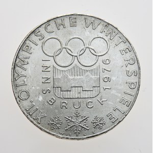 Rakousko, 100 schilling 1974, XII. Olympische Winterspiele (1. Ausgabe)