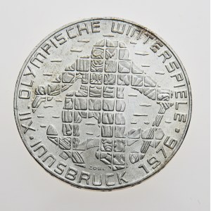 Rakousko, 100 schilling 1975, XII. Olympische Winterspiele (3. Ausgabe)