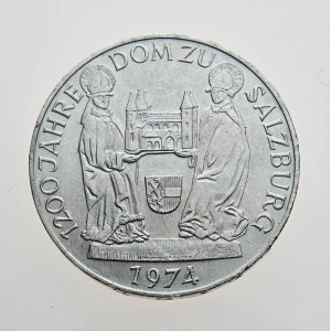 Rakousko, 50 schilling 1974, 1200 Jahre Dom zu Salzburg
