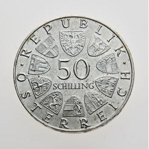 Rakousko, 50 schilling 1970, Dr. Karl Renner