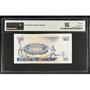 Kenya. 20 Shillings 1997