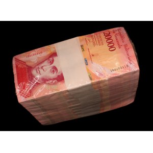 Venezuela. 20000 Bolivares 2017 Brick 10 Bundles