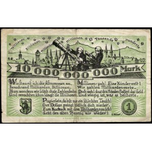 Germany. Bamberg 10 Billion Marks 1923