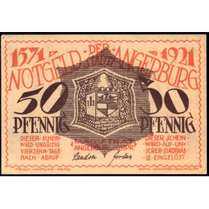 Poland. Węgorzewo 50 Fenigow 1921