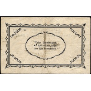 Germany. Duisburg 500000 Marks 1923