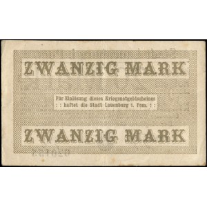 Poland. Lębork 20 Mark 1918