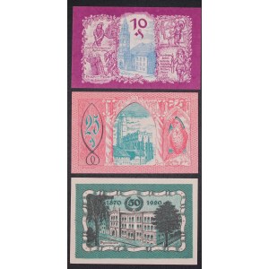 Poland. Paczków 10 25 50 Fenigow 1920