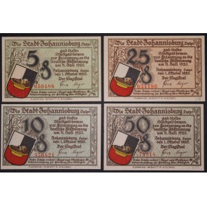 Poland. Pisz 5 10 25 50 Fenigow 1920