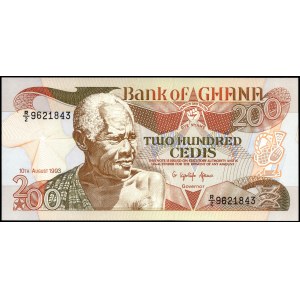 Ghana. 200 Cedis 1993