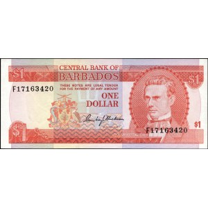 Barbados. 1 Dollar 1973