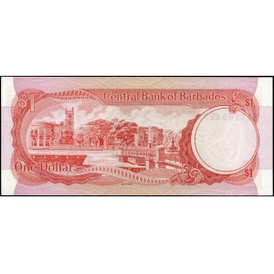 Barbados. 1 Dollar 1973