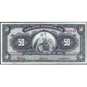 Peru. 50 Soles 1963