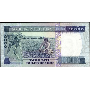Peru. 10000 Soles 1981