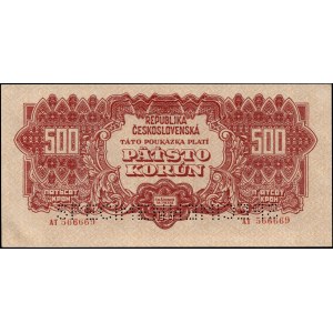 Czechoslovakia. 500 Korun 1944