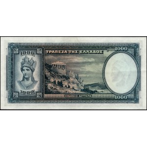 Greece. 1000 Drachmai 1939