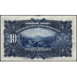 Yugoslavia. 10 Dinara 1920