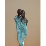 Ewa Rossano (b.1974) Lovers, unique sculpture, 2023
