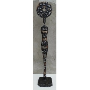 Wit Boguslawski (1960), scultura in acciaio Saida, unica, 2024