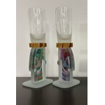 Pati Dubiel (b.1977), Glass set ZAPATA with Lords - decanter and two glasses, 2024