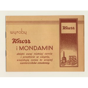 KNORR und MONDAMIN Werbebroschüre