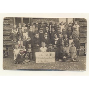 Photograph, Common School in Chojny 14x9 cm.