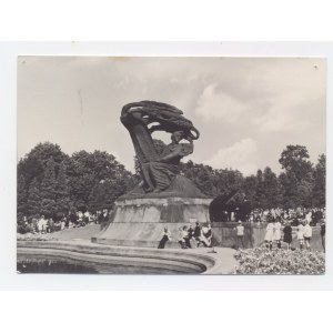 Pocztówka Warszawa Pomnik Chopina