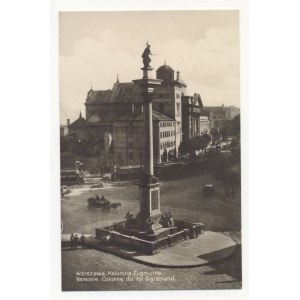 Postcard Warsaw - Sigismund's Column