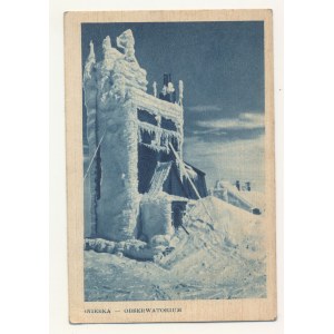 Pocztówka/ Karkonosze / Śnieżka / Obserwatorium