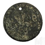 II RP - Żeton Towarzystwo Międzynarodowych i Krajowych Zawodów Konnych w Polsce 1934, Mosiądz (?)