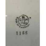 I poł. XX w., Czechosłowacja - Taca z Uchwytami w Stylu Art Deco, Gebruder Mehner