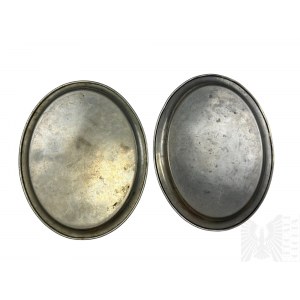 Two Old Metal Trays, Including Metallwarenfabrik Union Quedlinburg