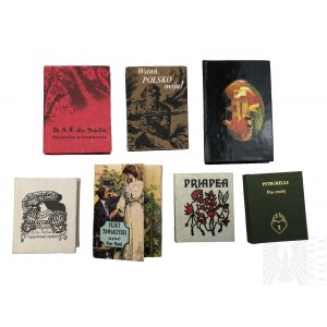 PRL - Kolekcja Miniaturowych Książek Cnotliwych i Mniej Cnotliwych