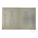 PRL, 1957 r. - Dwie Karty Menu Polish Ocean Lines MS “Batory”, Pierwsza Klasa, 4 IX 1957 r. i 13 XI 1957 r.