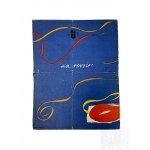 PRL, 1957 r. - Karta Menu Polish Ocean Lines MS “Batory”, Wieczór Kapitański - Projekt Okładki Kazimierz Mann; Autografy Współpasażerów