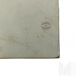 PRL, 1957 r. - Broszura Lista Pasażerów Rejsu M.V. “Batory”, Montreal-Southampton-Kopenhaga-Gdynia, 12 XI 1957