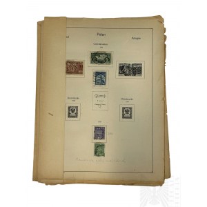 II RP - Kolekcja Poglądowych Znaczków Pocztowych z Lat 1918-1932