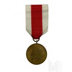 PRL/Polska - Medal “Za Zasługi Dla Obronności Kraju” z Nadaniem, Nadanie do Brązowego Medalu “Siły Zbrojne w Służbie Ojczyzny”