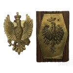 Kolekcja Metalowych Patriotycznych Polskich Orłów (Głównie Mosiężnych) , Różne Wzory