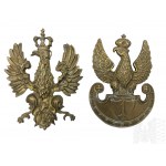 Kolekcja Metalowych Patriotycznych Polskich Orłów (Głównie Mosiężnych) , Różne Wzory