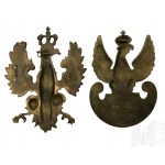 Kolekcja Metalowych Patriotycznych Polskich Orłów (Głównie Mosiężnych) , Różne Wzory