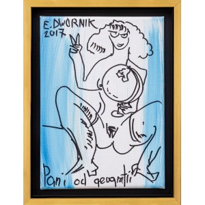 Edward Dwurnik, pani geografka, 2017