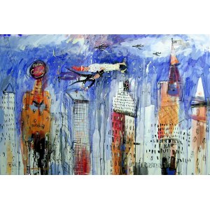 Dariusz Grajek, Love over Manhattan, 2024