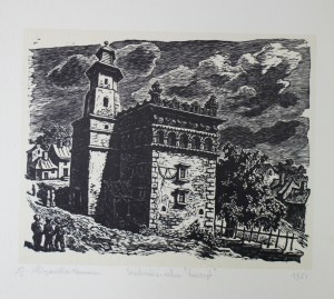 Maria Hiszpańska Neumann(1917-1980),Sandomierz Ratusz ,1951