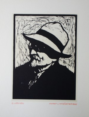Edward Czerwiński(1892-1966),Portret Leona Wyczółkowskiego,1936