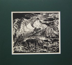 Bogna Krasnodębska-Gardowska(1900-1986),W Tatrach,1956
