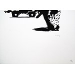 Banksy, Léopard et Code-barres