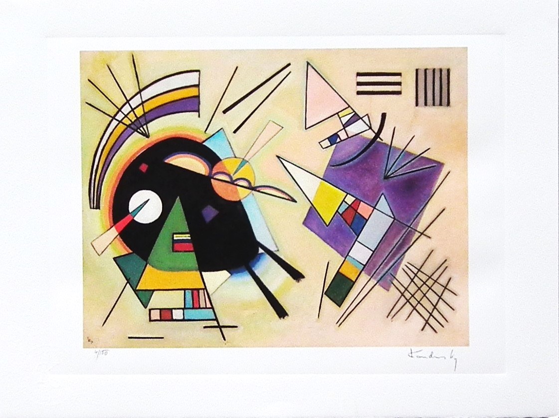 Wassily Kandinsky Synesthesia Wassily Kandinsky Art Board Print