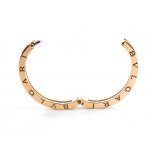 BULGARI, BULGARI B.zero1 collection: rigid gold and ceramic bracelet