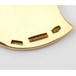 BULGARI, BULGARI Heart shape gold pendant